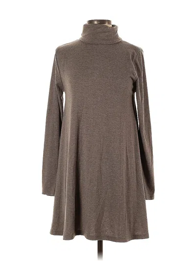 Pre-owned Cotton Emporium Casual Dress In Brown