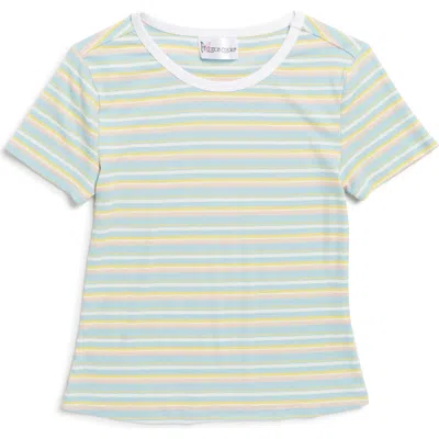 Cotton Emporium Kids' Stripe T-shirt In Blue