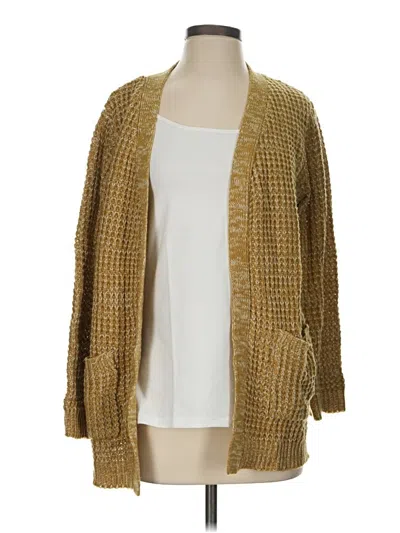 Pre-owned Cotton Emporium Kimono In Gold