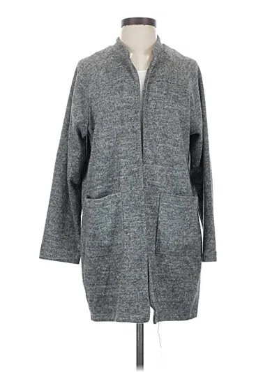 Pre-owned Cotton Emporium Kimono In Gray