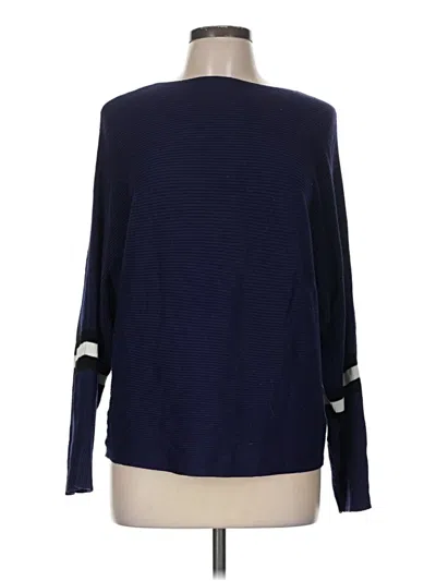 Pre-owned Cotton Emporium Pullover Sweater In Blue