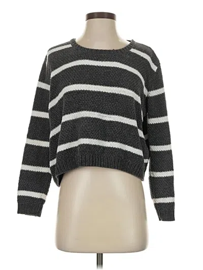 Pre-owned Cotton Emporium Pullover Sweater In Gray