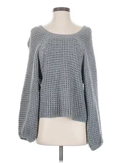 Pre-owned Cotton Emporium Pullover Sweater In Gray