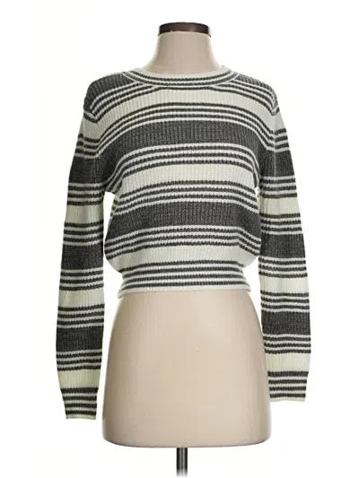Pre-owned Cotton Emporium Pullover Sweater In Gray