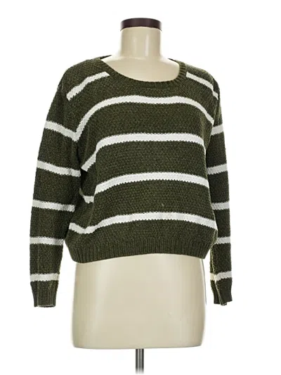 Pre-owned Cotton Emporium Pullover Sweater In Green