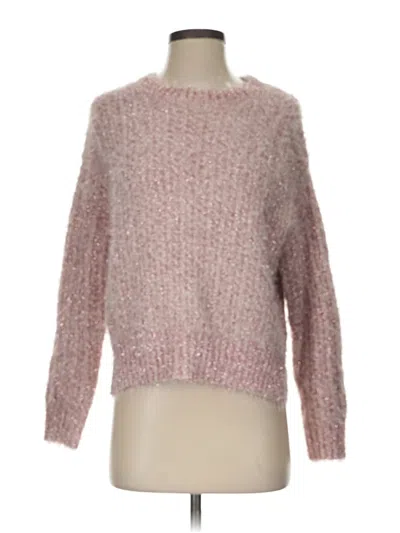 Pre-owned Cotton Emporium Pullover Sweater In Pink