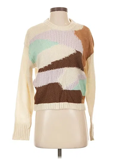 Pre-owned Cotton Emporium Pullover Sweater In Tan
