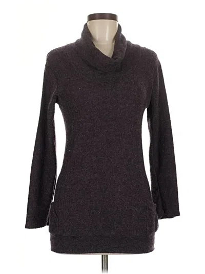 Pre-owned Cotton Emporium Turtleneck Sweater In Gray