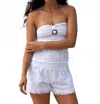 Cotton Natural Bahama Shorts In White In White