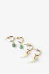 Cotton On 2pk Mid Earring In Multi