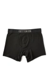 Cotton On 3 Pack Mens  Trunks In Black