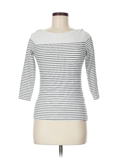 Pre-owned Cotton On 3/4 Sleeve T-shirt In White