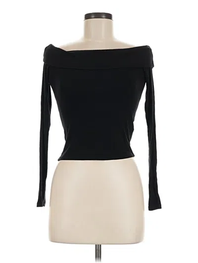 Pre-owned Cotton On 3/4 Sleeve T-shirt In Black