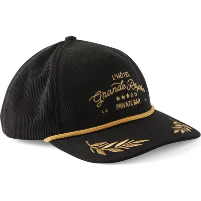Cotton On 5 Panel Hat In Black