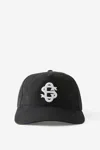 Cotton On 5 Panel Hat In Black/cs