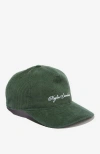 Cotton On Men's 5 Panel Hat In Pineneedle Green Cordhigher