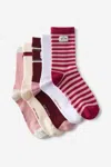 Cotton On 5pk Crew Sock In Multi
