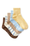 Cotton On 5pk Quarter Crew Sock