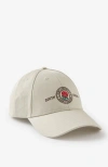 Cotton On 6 Panel Baseball Cap In Bone,south London