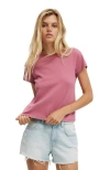 Cotton On 90s Baby Tee In Pink