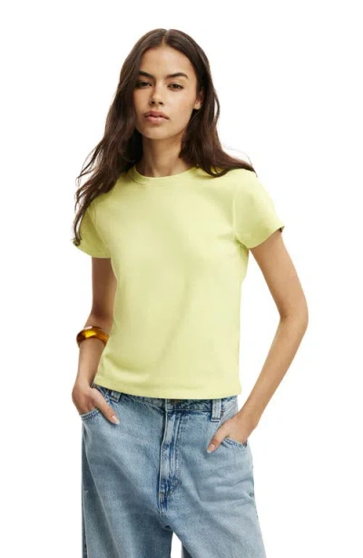Cotton On 90s Baby Tee In Green