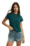 Cotton On 90s Baby Tee In Green