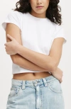 Cotton On 90s Baby Tee In White