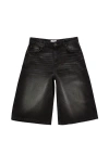 Cotton On 91 Baggy Denim Jort In Black