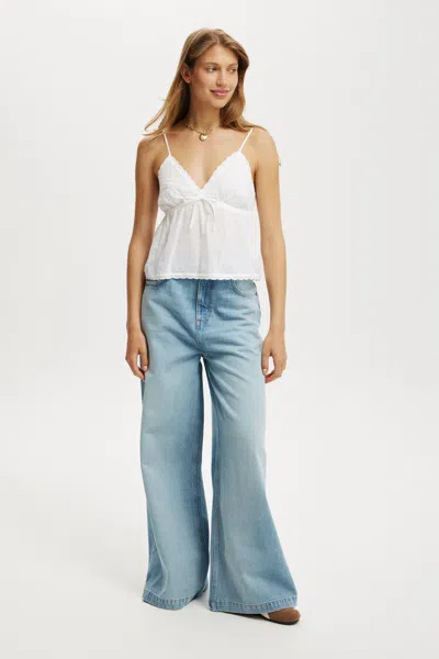 Cotton On 91 Wide Jean In Blue