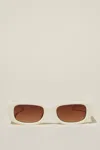 Cotton On Abby Rectangle Sunglasses In Multi