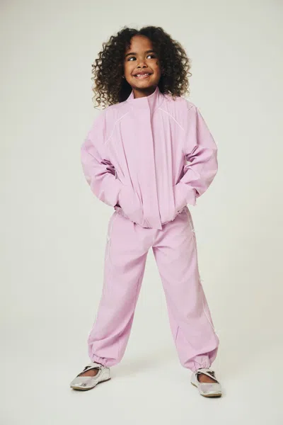 Cotton On Kids' Active Funnel Neck Jacket In Pink