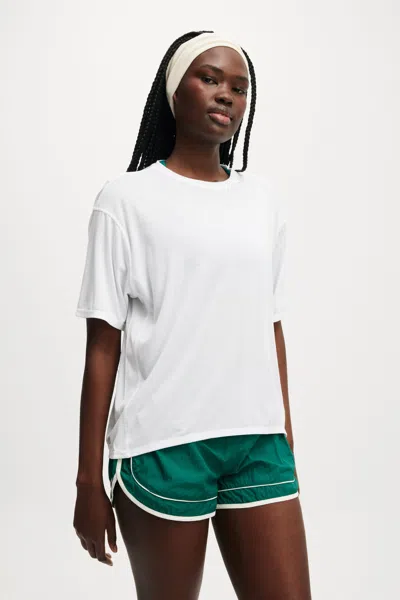 Cotton On Active Lightweight Tshirt In White
