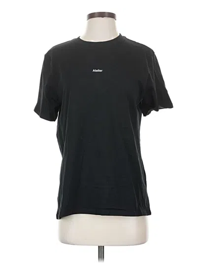 Pre-owned Cotton On Active T-shirt In Black