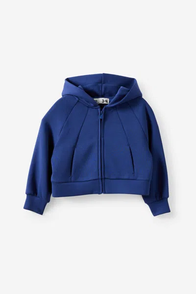 Cotton On Kids' Active Zip Through Jacket In Blue