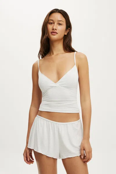 Cotton On Airy Soft Triangle Cami In White