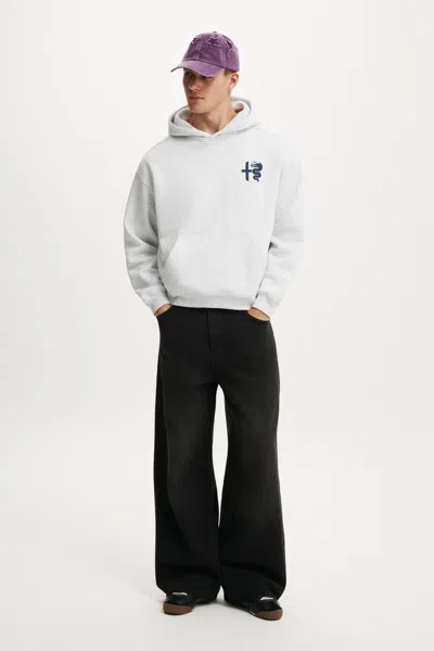 Cotton On Alfa Romeo Box Fit Hoodie In White