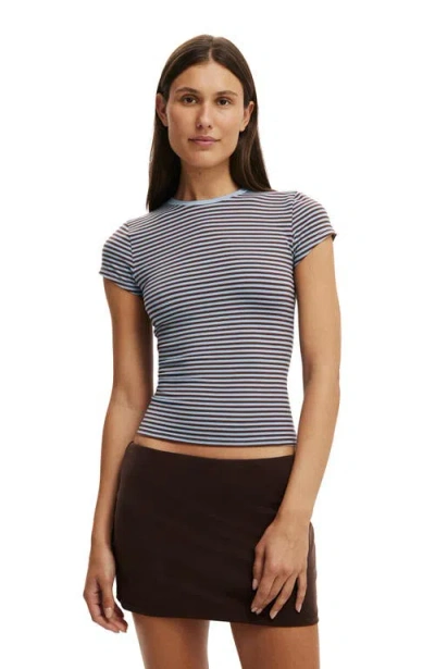 Cotton On All Day Crew Tee In Black