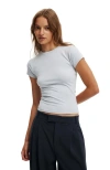 Cotton On All Day Crew Tee In Daydream Blue