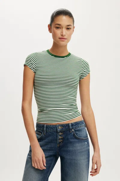 Cotton On All Day Crew Tee In Green