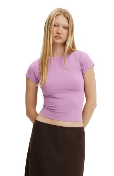 Cotton On All Day Crew Tee In Pink