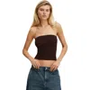 Cotton On All Day Tube Top In Brown
