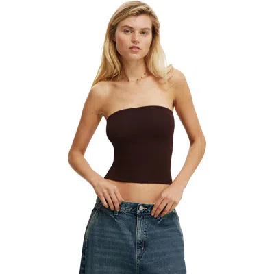 Cotton On All Day Tube Top In Brown