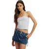 Cotton On All Day Tube Top In Daydream Blue