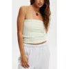 Cotton On All Day Tube Top In Mint Gelato