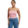 Cotton On All Day Tube Top In Prairie Pink