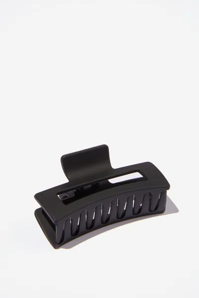 Cotton On Amber Hair Claw In Black