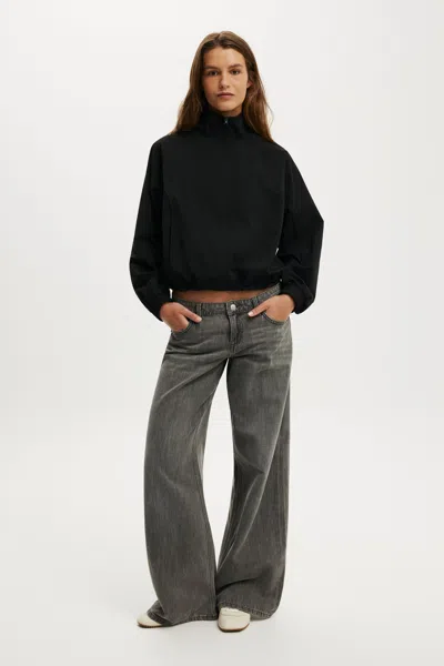 Cotton On Ari Spray Jacket In Black