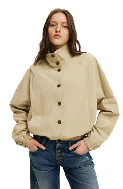Cotton On Arlen Spray Jacket In Brown