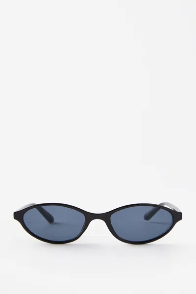 Cotton On Ashlyn Slim Line Sunglasses In Black