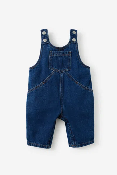 Cotton On Kids' Aspen Denim Overall In White